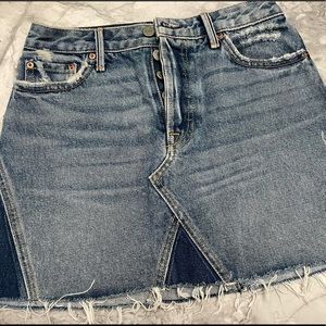 GRLFRND Jean Skirt